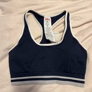 Wilson ace seamless sports bra small